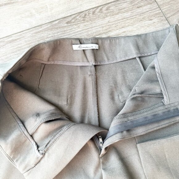 AEL AmyEnjoyLife High Waist Wide Let Draped Pants - Picture 9 of 13